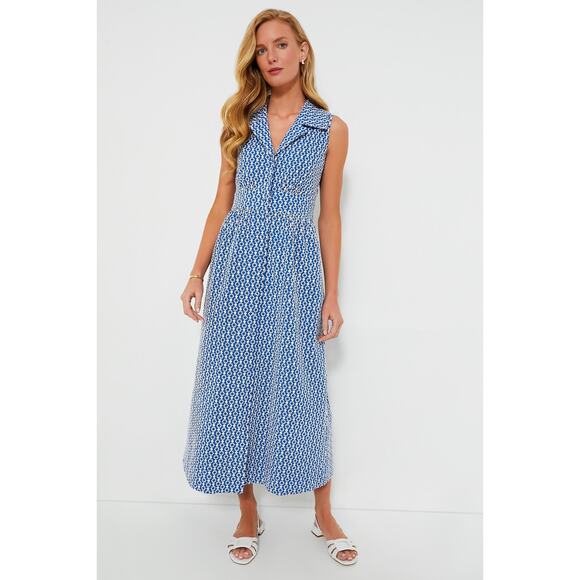 Tuckernuck | Dresses | Tuckernuck Pomander Place Blue Eyelet Sleeveless